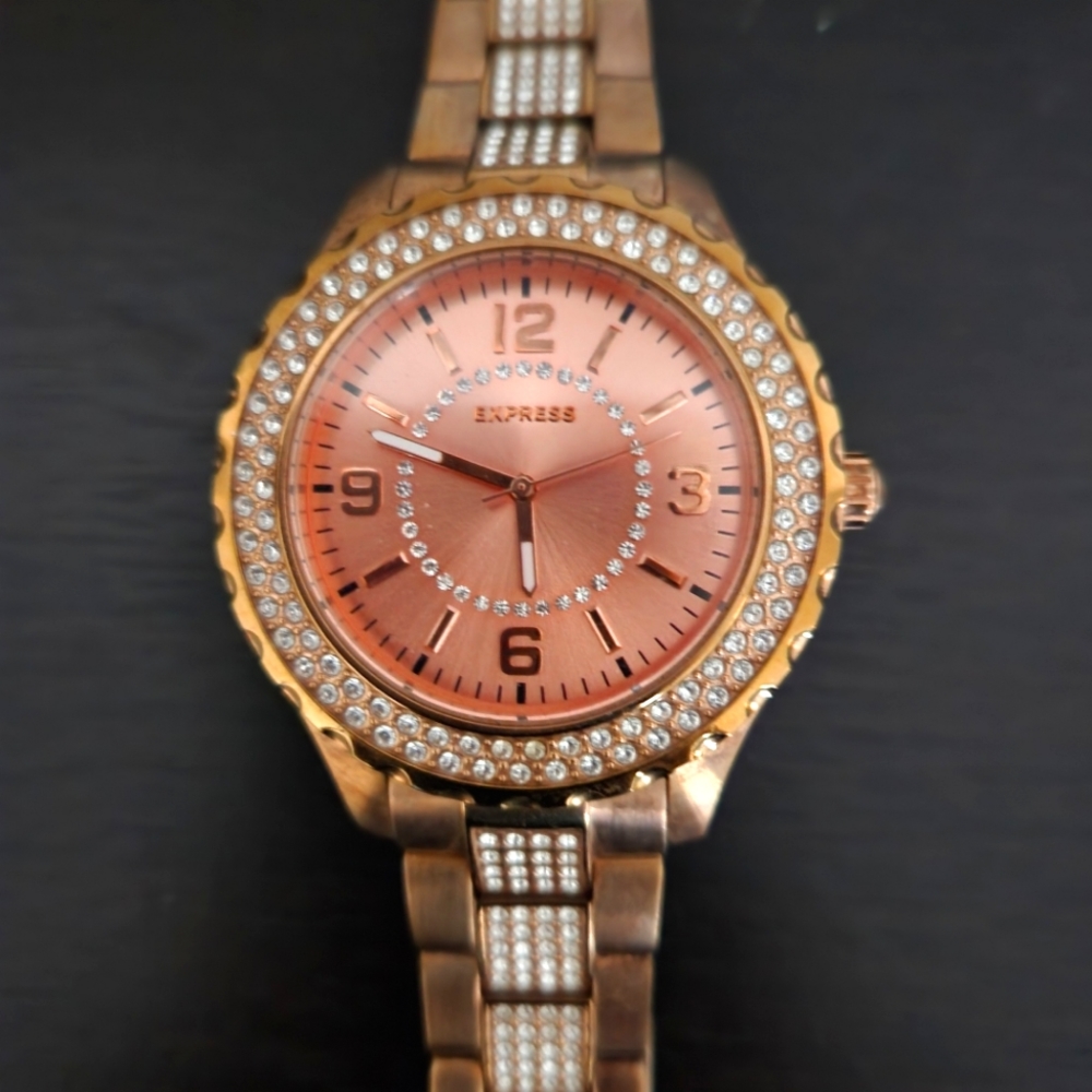 Rose Gold Express Watch